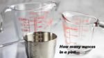 how many ounces in a pint